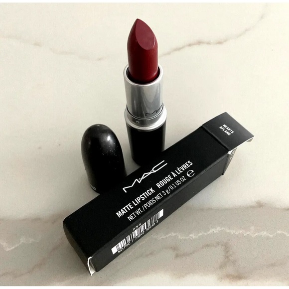 MAC Cosmetics Other - MAC HEARTS Aflame Lipstick from Novel Romance Collection New in Box limited ed